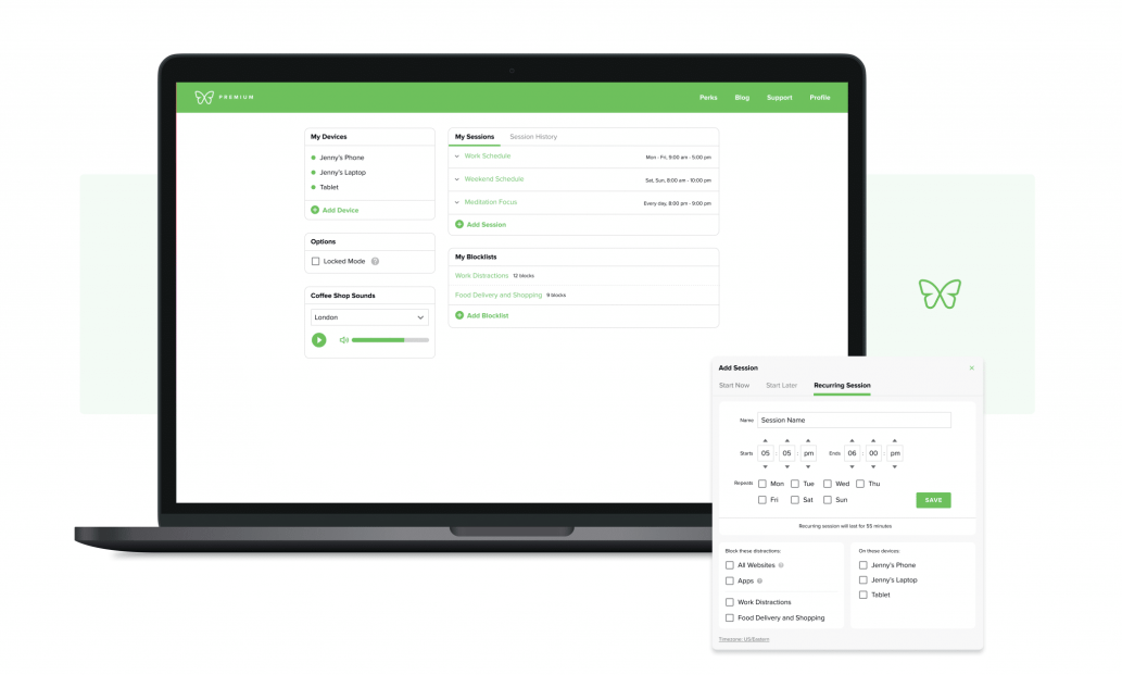 Freedom app best focus mode